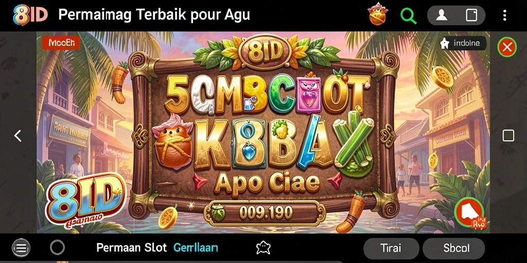 Menampilkan gameplay menarik dari permainan Slot 8ID.