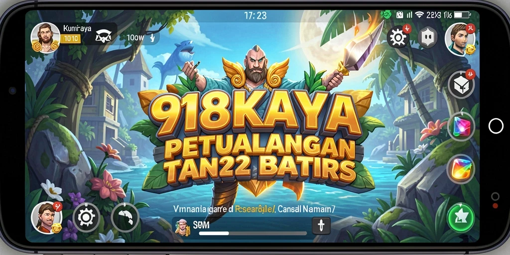 Tampilan gameplay petualangan menegangkan di 918KAYA.