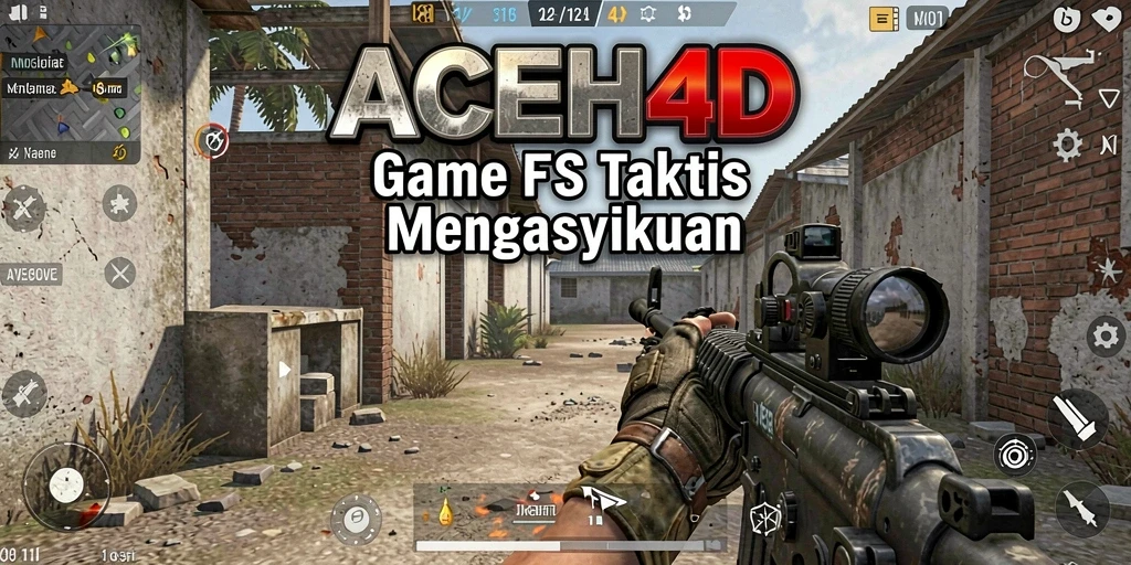 Gameplay intens ACEH4D dengan aksi tembak-menembak yang seru.