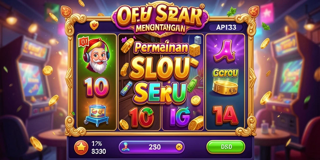 Screenshot gameplay API33 menampilkan keseruan bermain Slot.