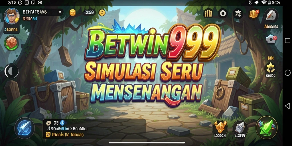 Tampilan utama gameplay BETWIN999 yang menarik dan dinamis.