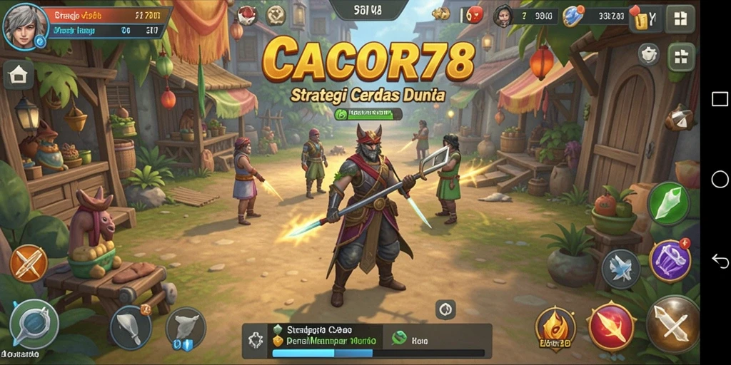 Gameplay menantang dalam CACOR78 dengan strategi mendalam.