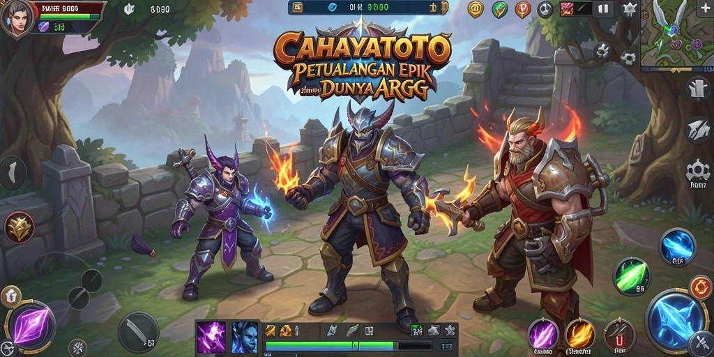 Gameplay seru CAHAYATOTO dengan aksi pertarungan yang dinamis.