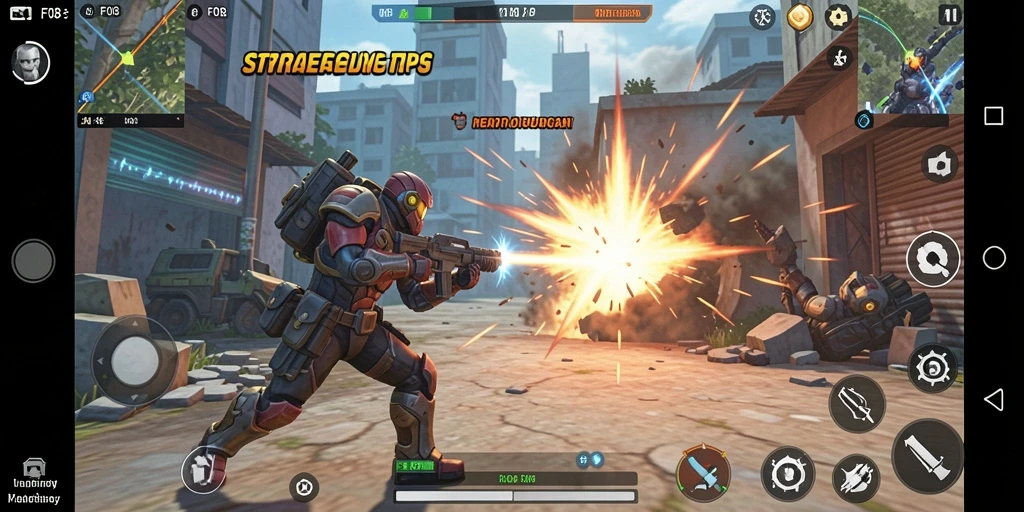 Gameplay seru di F08 dengan pertarungan taktis yang mendebarkan.