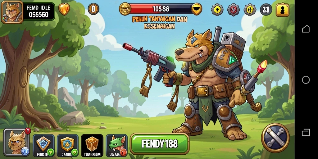 Tampilan gameplay FENDY188 yang menarik dan interaktif.