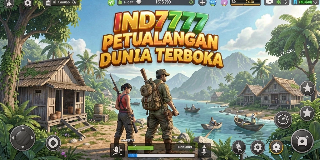 Gameplay seru di dunia terbuka dalam IND777.