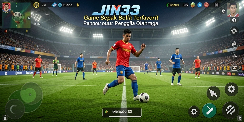 Gameplay seru di lapangan sepak bola JIN33 dengan grafik menawan.