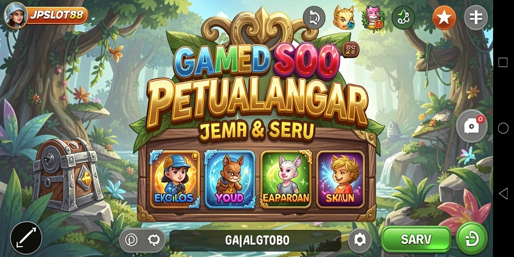 Tampilan gameplay JPSLOT88 yang seru dan menarik.