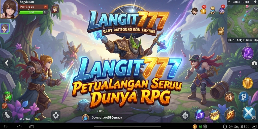 Tampilan gameplay RPG yang mengasyikkan dan interaktif.