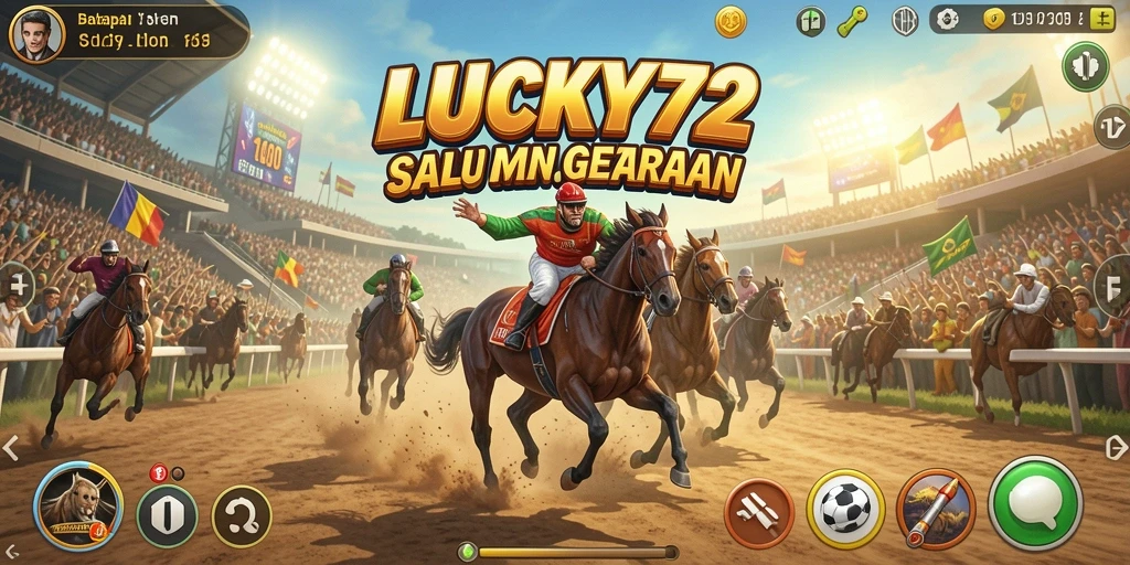 Tampilan gameplay LUCKY72 yang seru dan mendebarkan.
