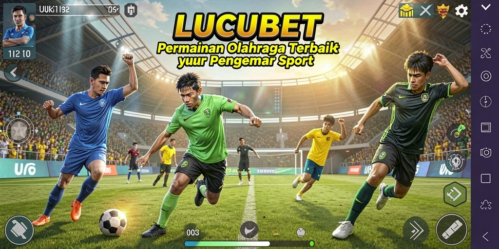 Tampilan gameplay LUCUBET yang menarik dan dinamis.