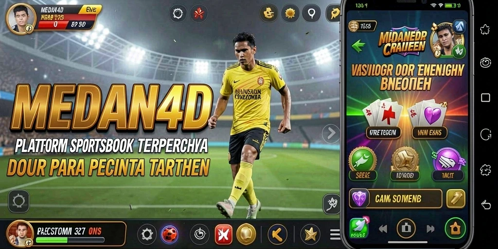 Antarmuka pengguna <strong>MEDAN4D</strong> yang bersih dan modern saat memasang taruhan.