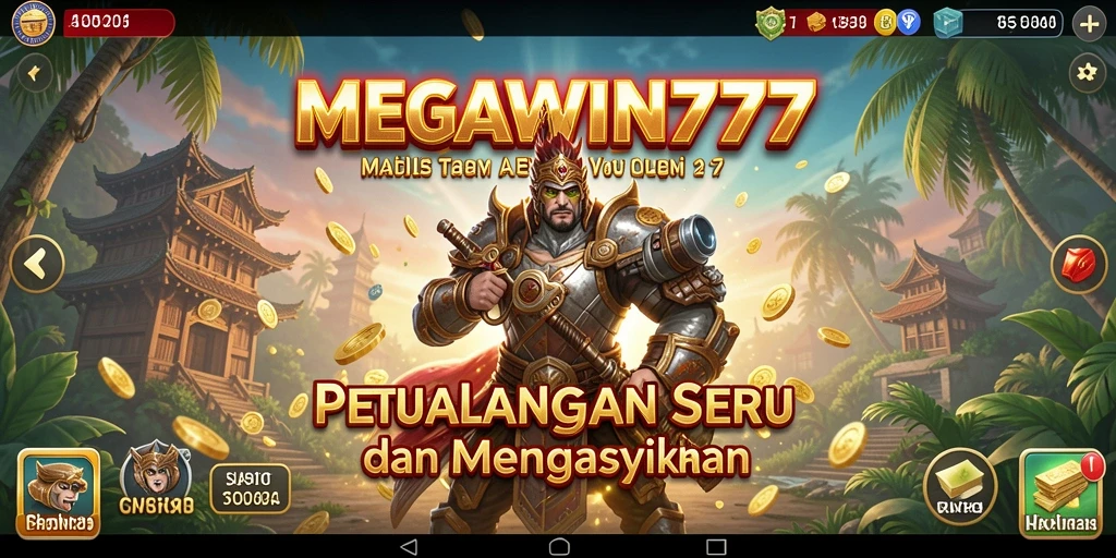 Screenshot gameplay MEGAWIN777 yang menunjukkan aksi eksplorasi penuh petualangan.