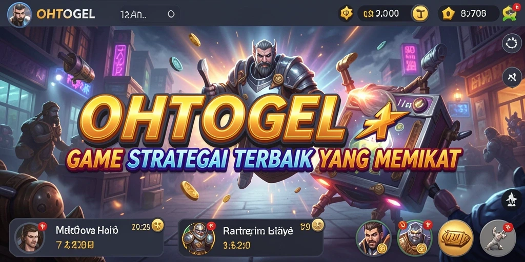 Tampilan gameplay OHTOGEL yang mendebarkan dan penuh strategi.
