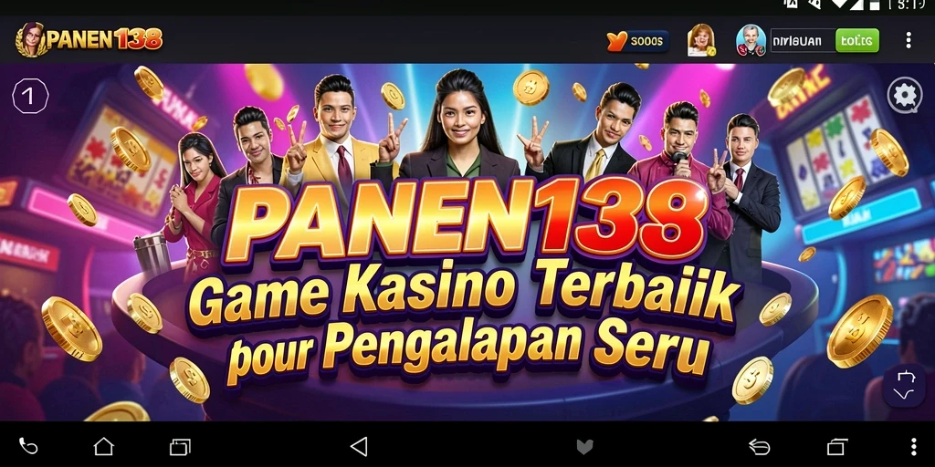 Tampilan menarik dari permainan Kasino di PANEN138.