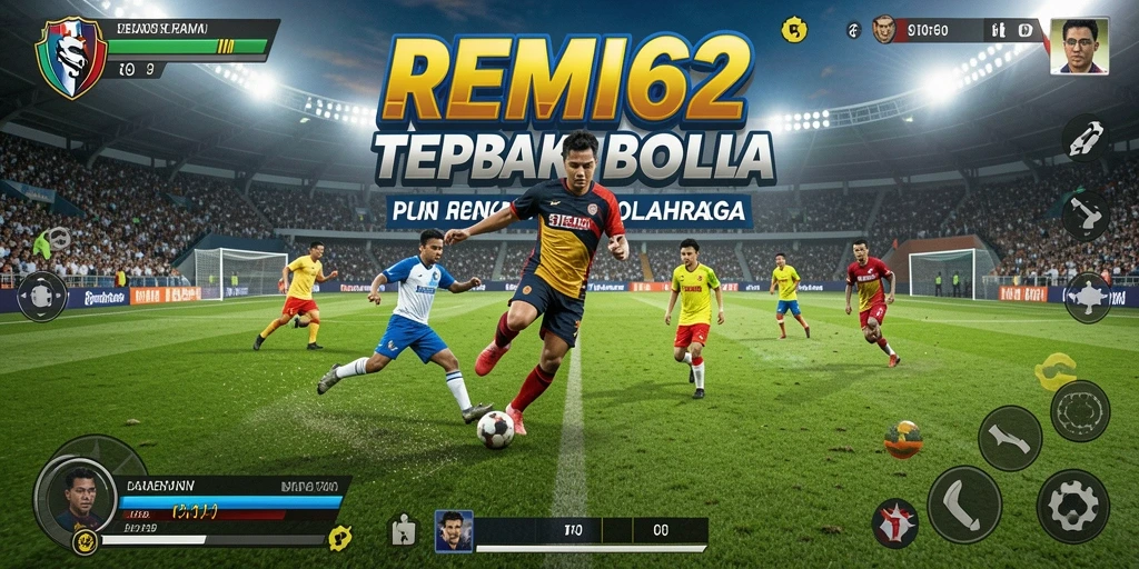 Tampilan gameplay REMI62 yang seru dan mendebarkan di lapangan.