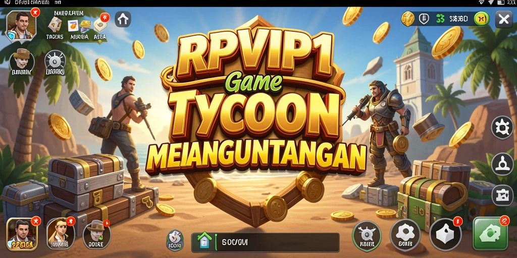 Screenshot RPVIP1 menampilkan gameplay seru permainan Tycoon.