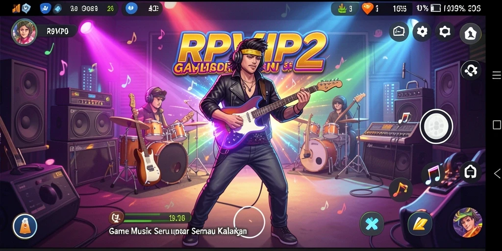 Tampilan gameplay RPVIP2 yang memukau dan interaktif.