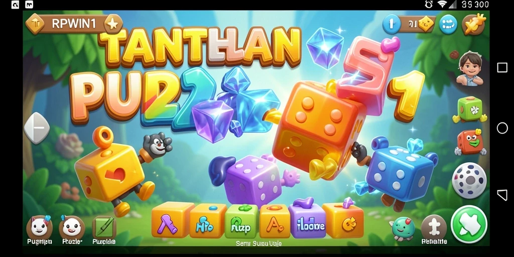 Tampilan gameplay seru dari RPWIN1 yang menantang pikiran.