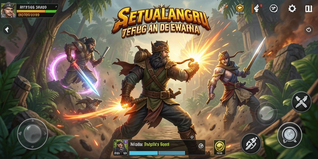 Tampilan gameplay dinamis dan mendebarkan di RR789.