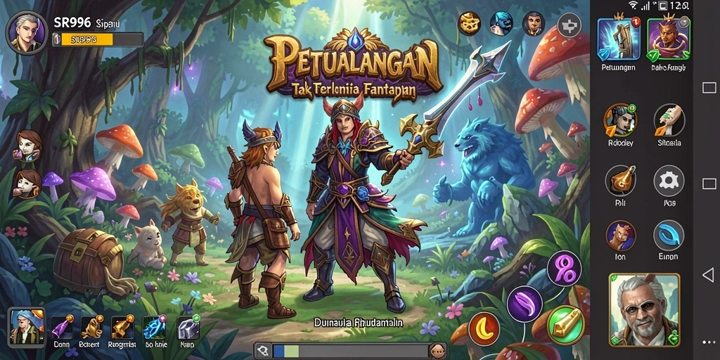 Gameplay menarik dalam dunia petualangan SR996.