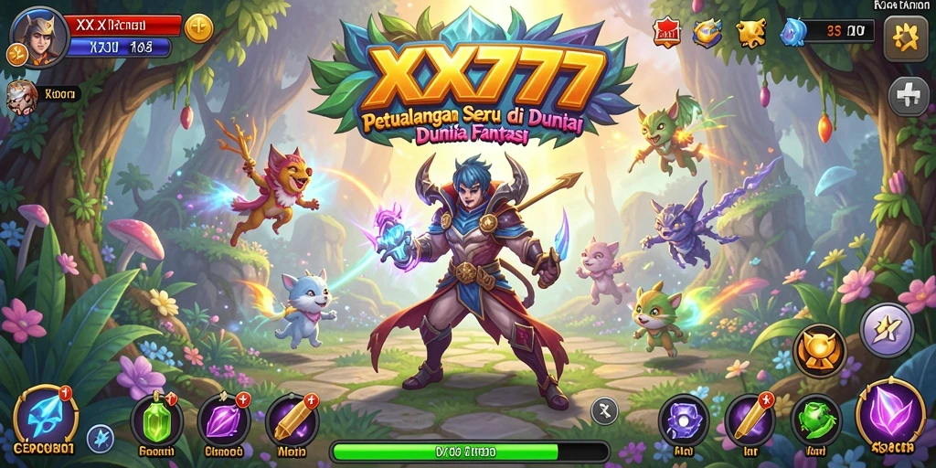 Tampilan gameplay XXX777 yang menarik saat menjelajahi dunia petualangan.