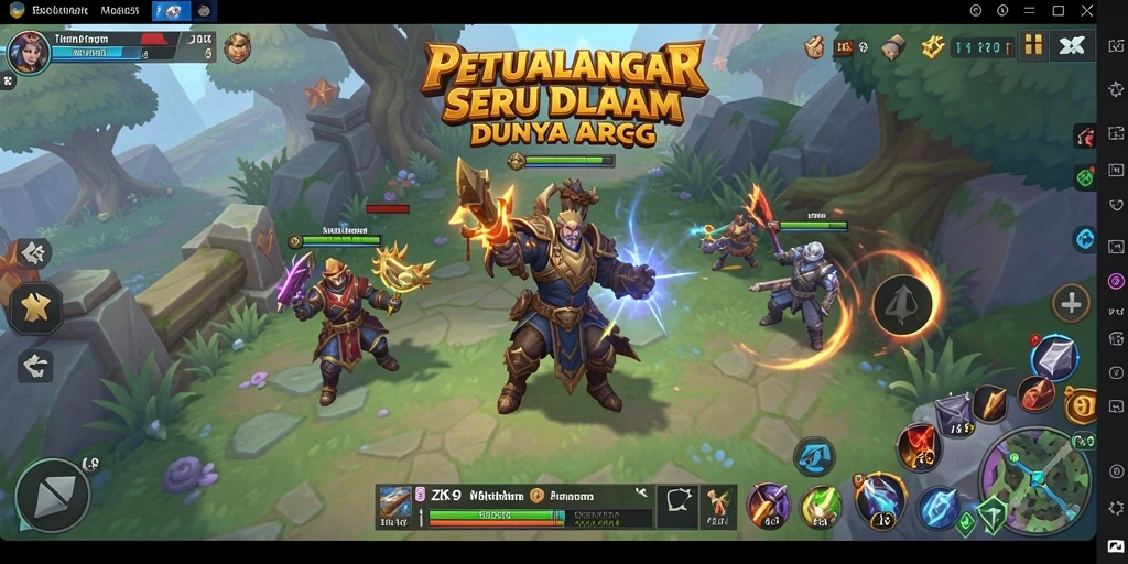 Gameplay seru ZK9 dengan pertarungan dinamis dan lingkungan fantastis.